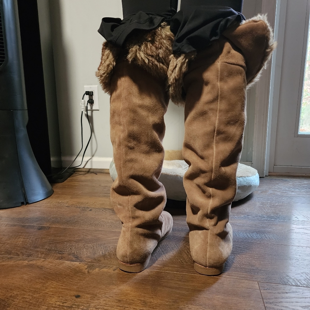 Sam Eldman Suede Weather Proof  Knee High Boots 👢. - Picture 10 of 10
